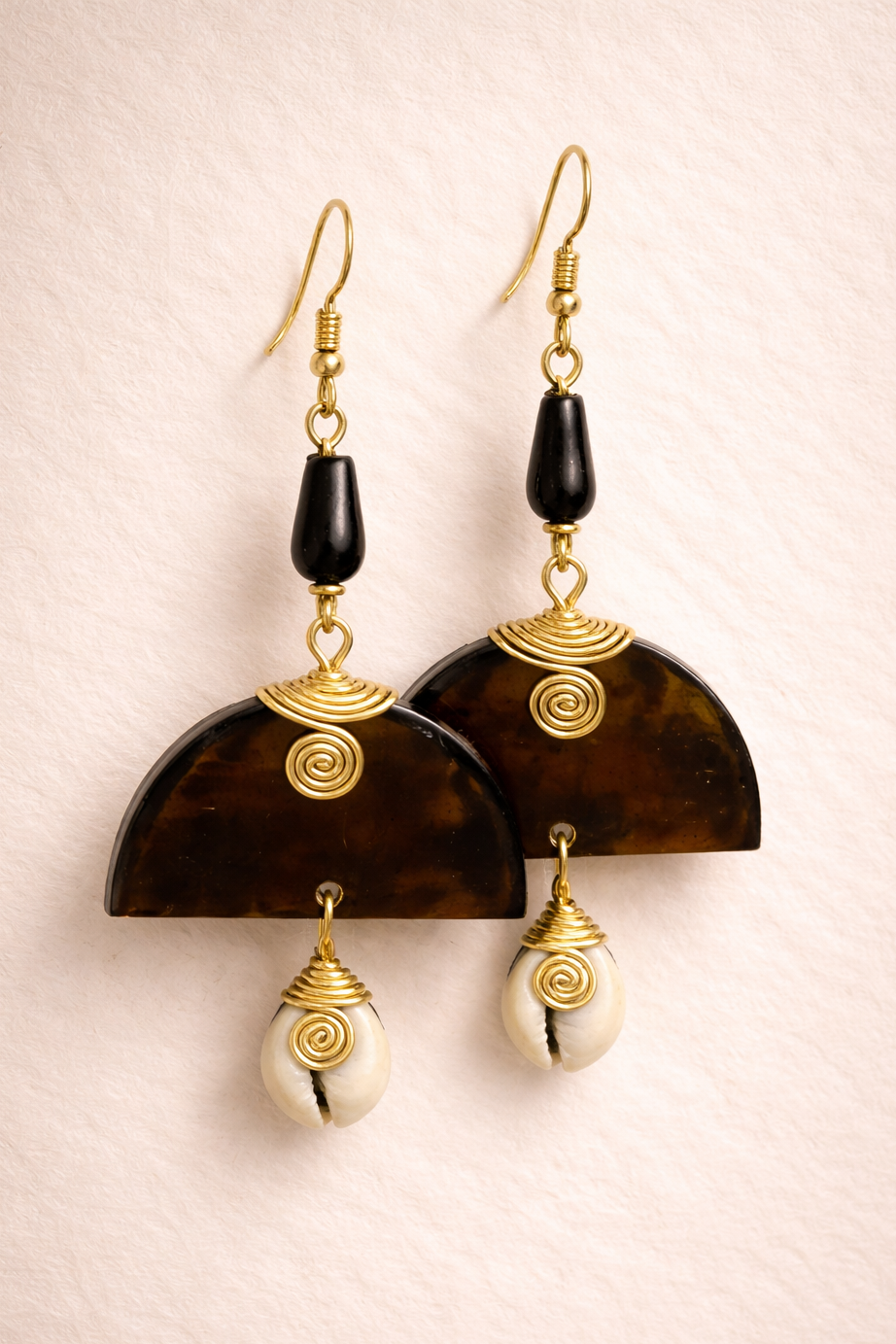 Kadiatou’s Handmade African Wood Earrings