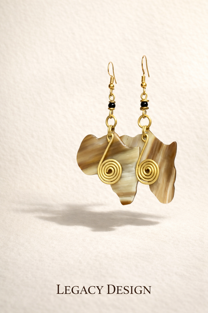 Leeand  Marble Colored Classic Earrings