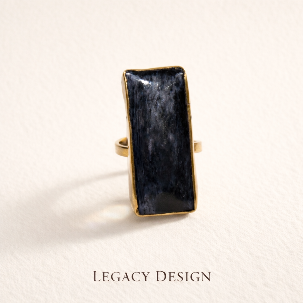 Midnight Kyanite Ring