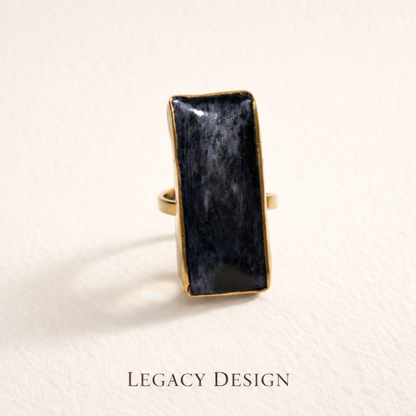 Midnight Kyanite Ring