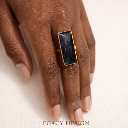 Midnight Kyanite Ring