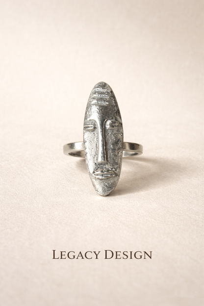 Akan Prestige Silver Ring