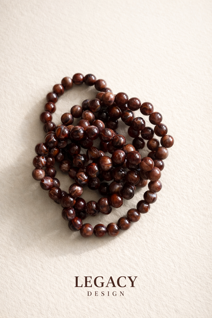 Ugandan Cow Horn Beaded Bracelet — Handcrafted African Heritage Jewelry — Refined Bone — Artisan Made