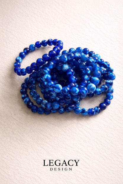 Ugandan Cow Horn Beaded Bracelet — Handcrafted African Heritage Jewelry — Refined Bone — Artisan Made