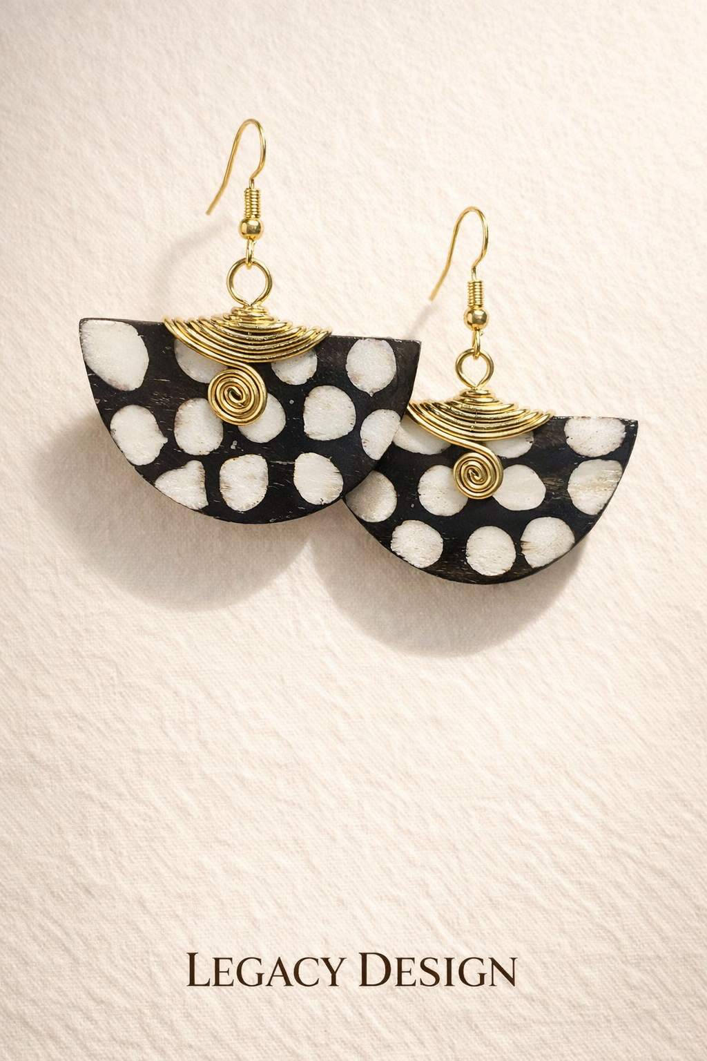 Beatrice’s Hand-painted Wood Earrings