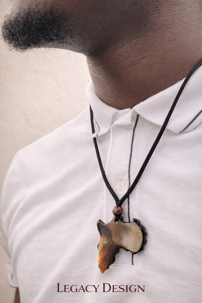 Nguvu – Hand-Painted African Necklace