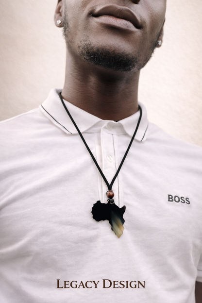 Nguvu – Hand-Painted African Necklace