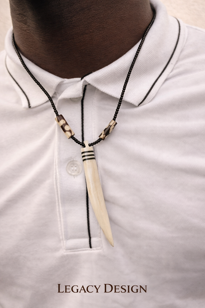 Nguvu – Hand-Painted African Necklace