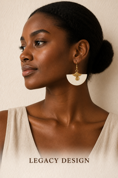 Kivu Crescent Earrings