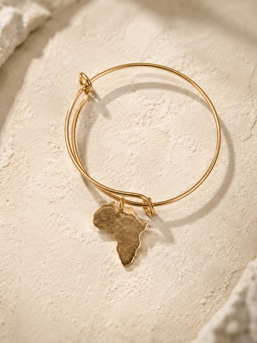 Brass Charm Bangle