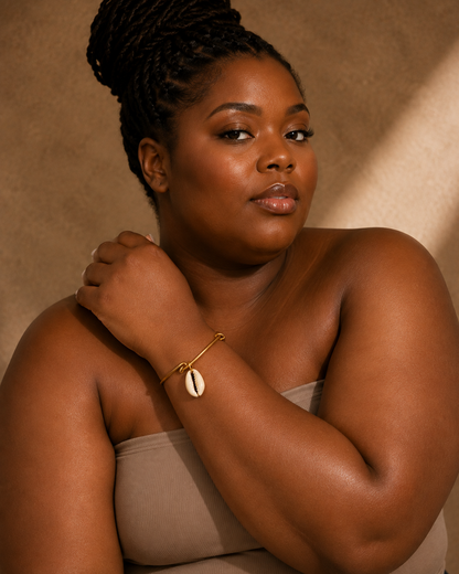 Brass Charm Bangle