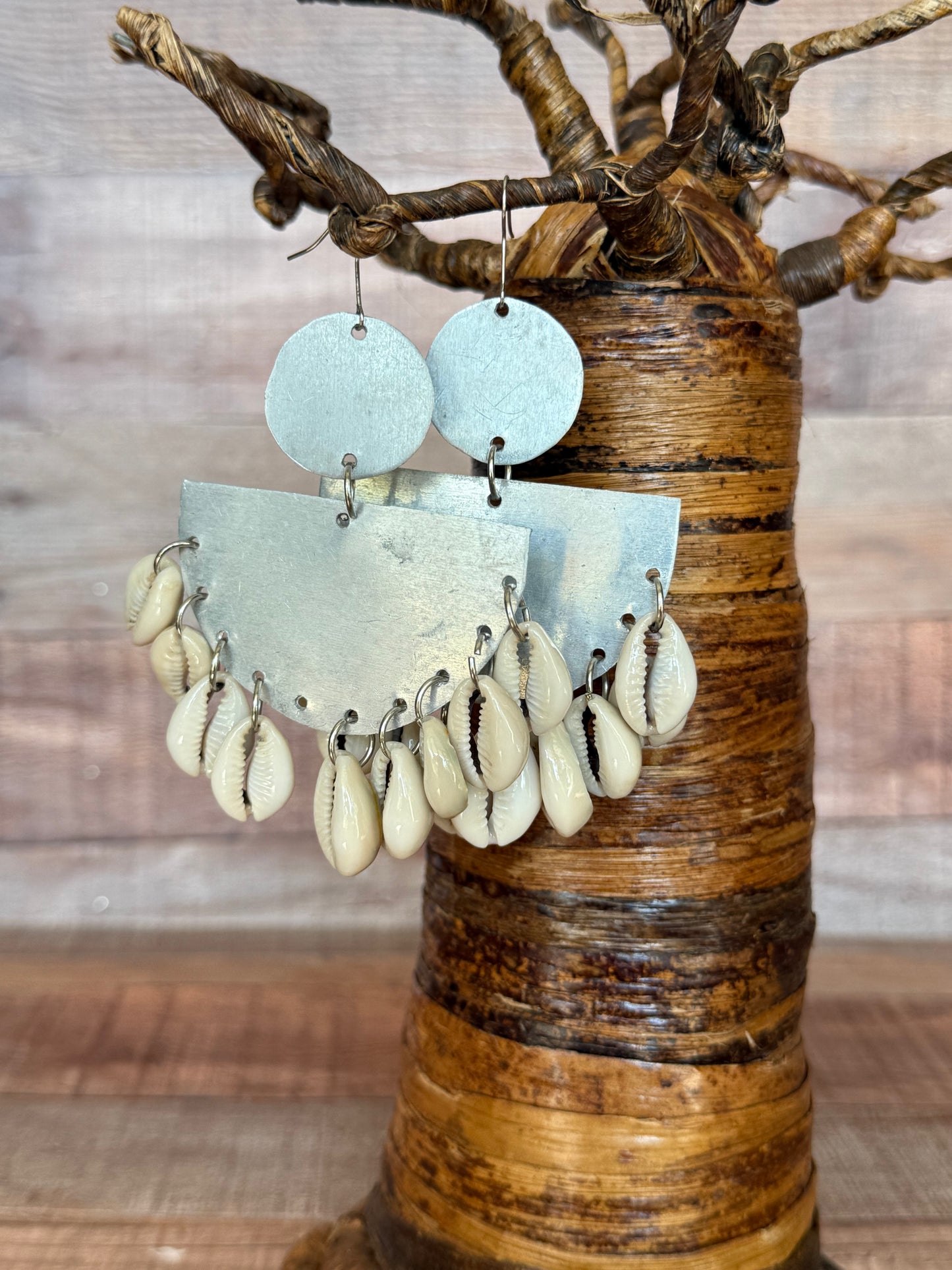 Cowrie Shell earrings