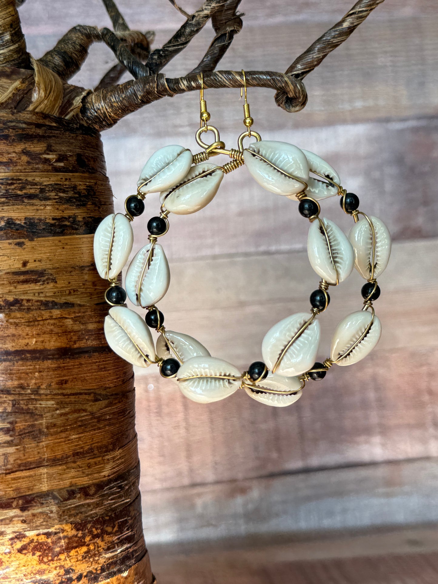 Cowrie Shell earrings
