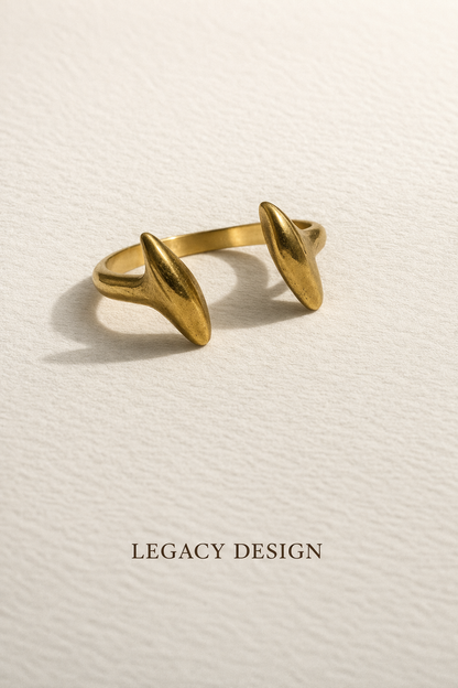 Artisan African brass bracelets