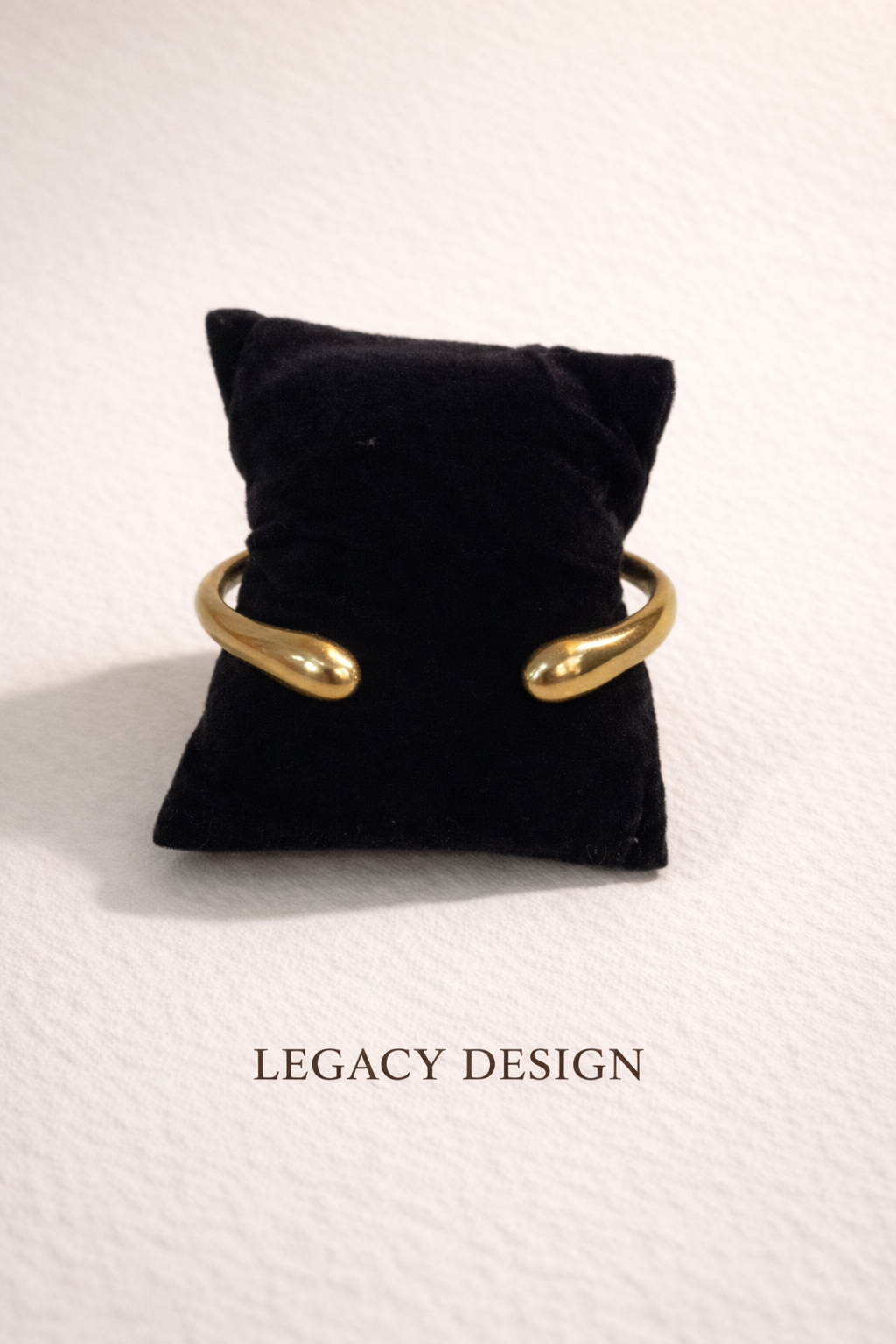 Brass bracelet stack from Legacy Design