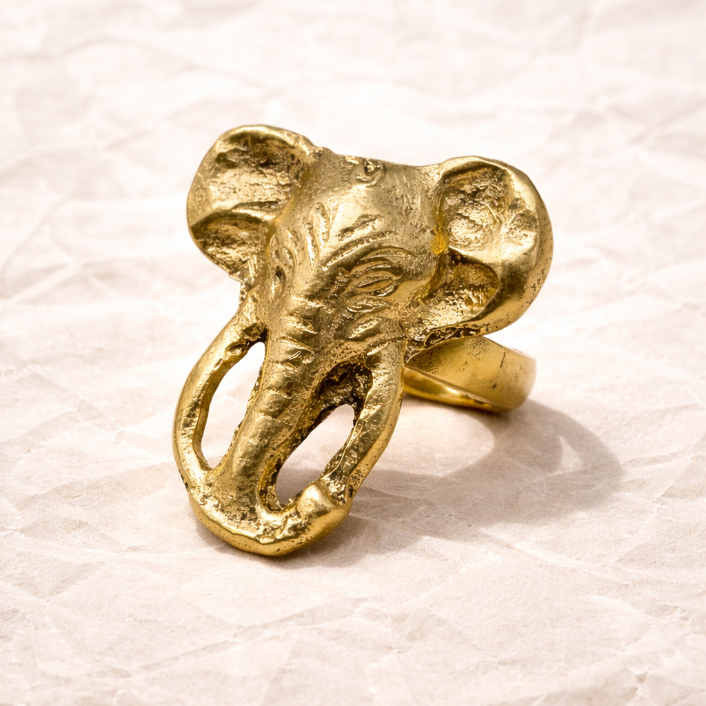 Golden Heritage adjustable brass rings