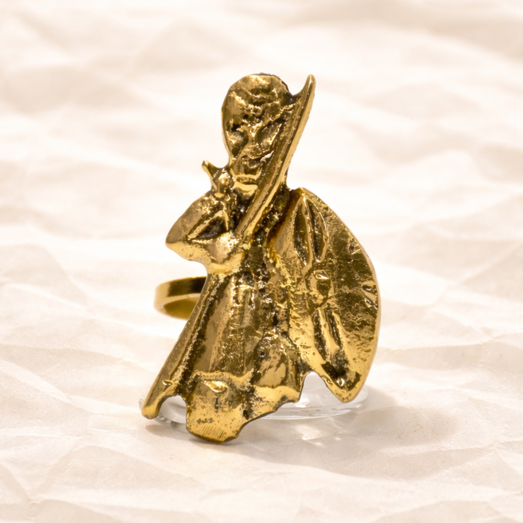 Golden Heritage handcrafted brass rings